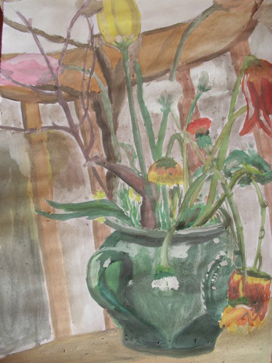 Csendélet (vízfesték)