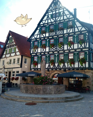 Pfullingen (digitális kollázs fotó)